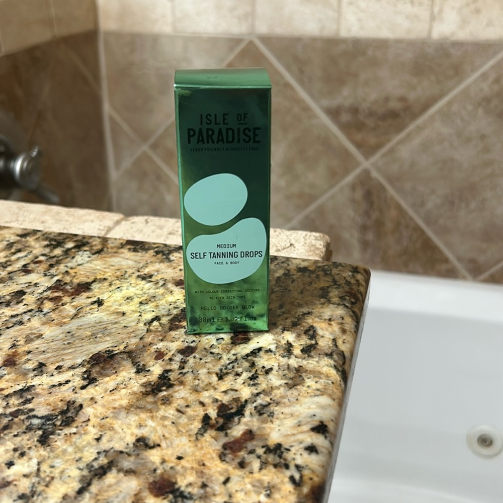 Isle of paradise tanning drops